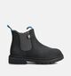 Bonton Bottines Chelsea en Noir pour filles, garçons (363289) - pour semelles orthopédiques
