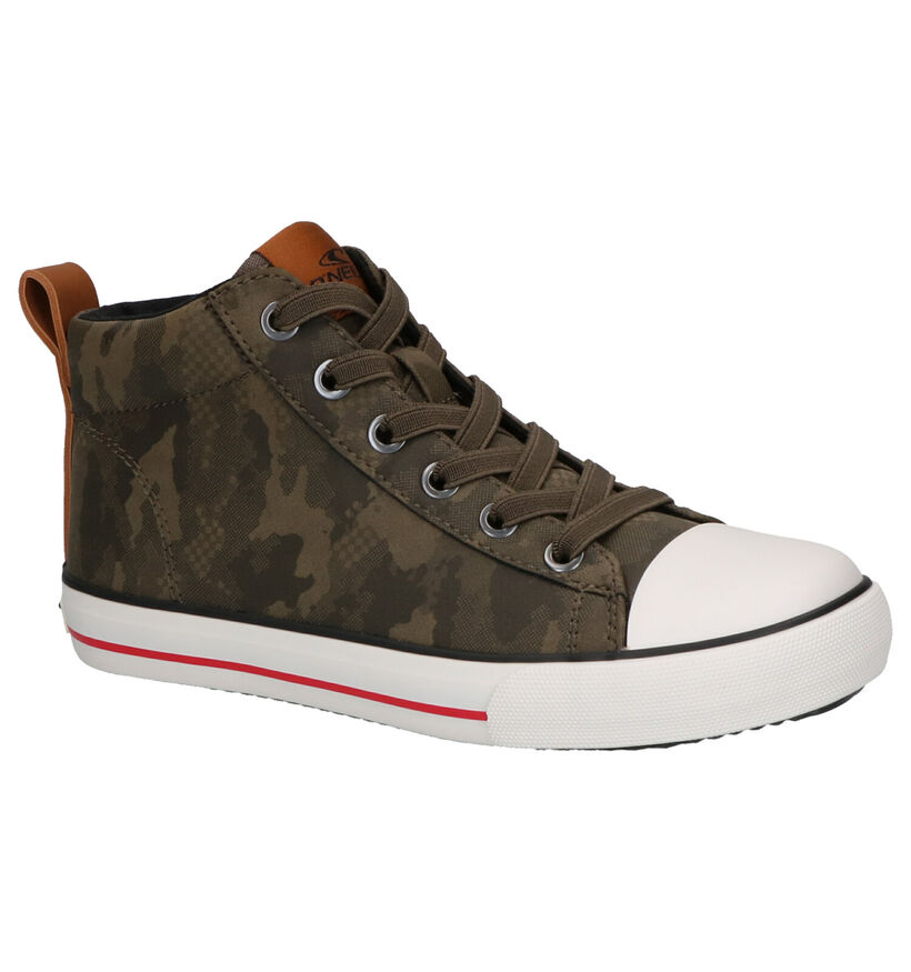 O'Neill Benny Kaki Hoge Sneakers in kunstleer (256133)