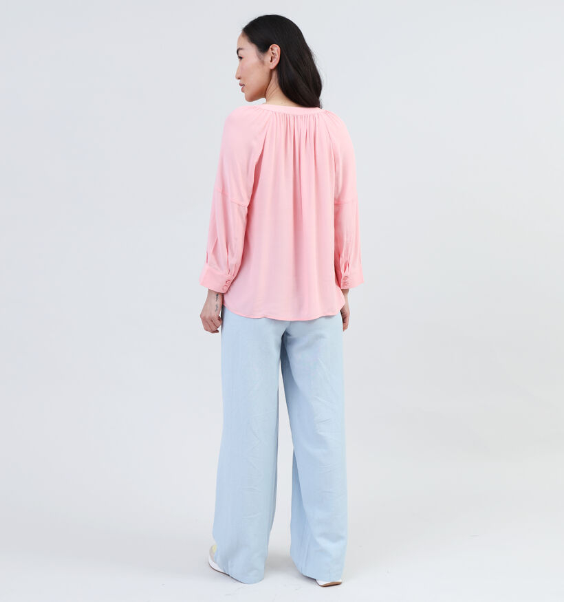 comma Roze Blouse voor dames (341702)