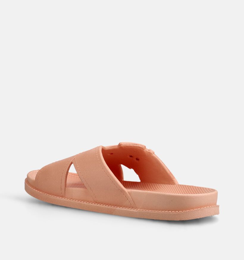 Freedom Moses Cross Basic Claquettes en Orange pour femmes (370840)