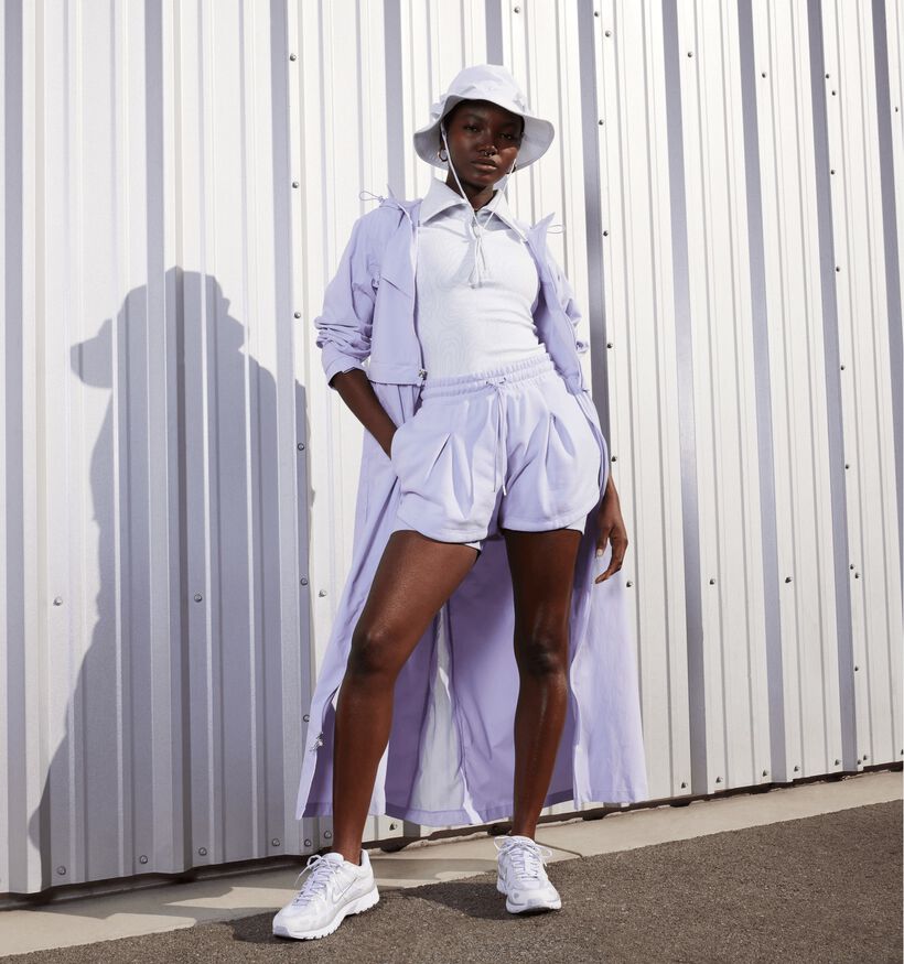 Nike P-6000 Baskets en Blanc pour femmes (372892) - pour semelles orthop&eacute;diques