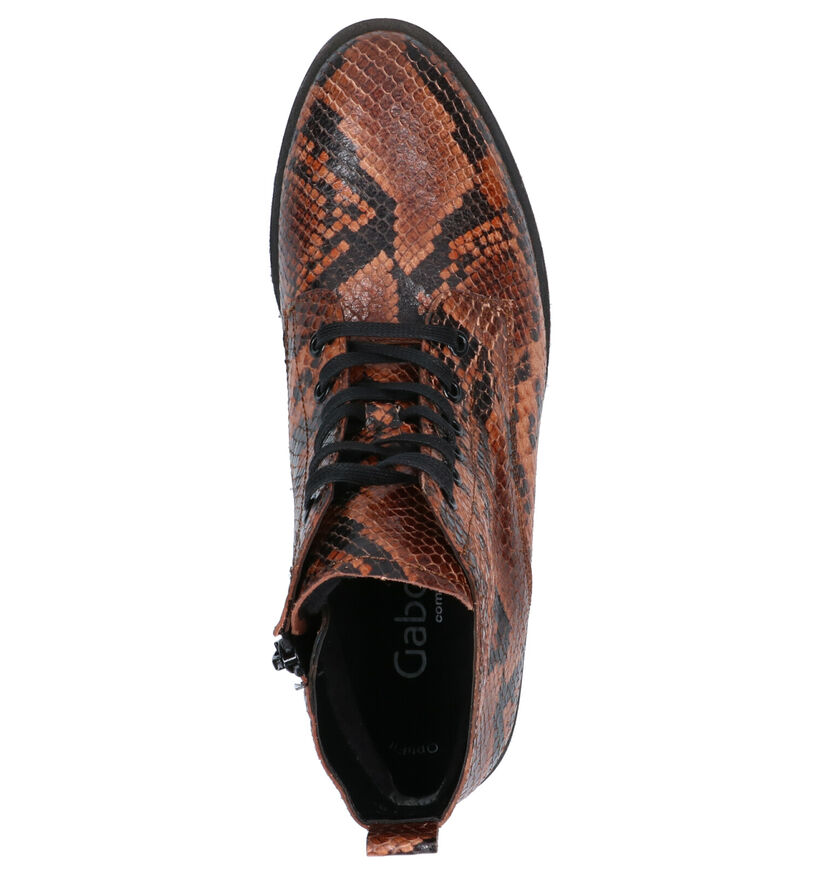 Gabor Cognac Bottines in leer (260237)