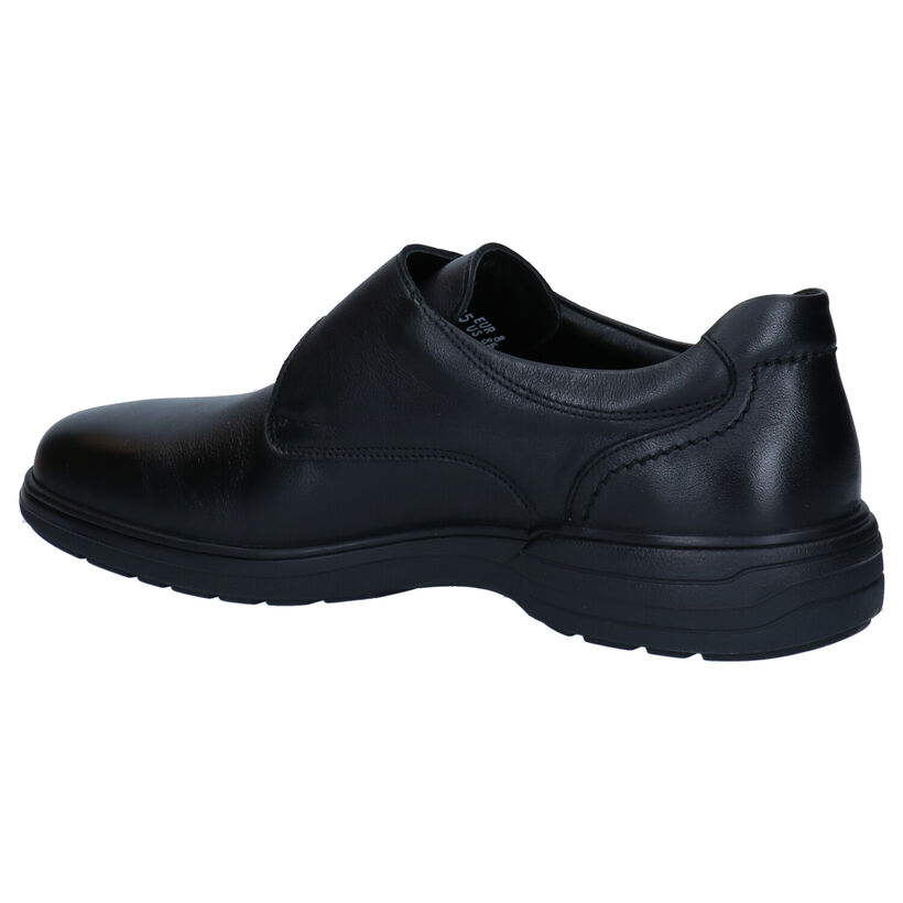 Mephisto Delio Riko Chaussures à velcro en Noir pour hommes (298247) - pour semelles orthopédiques