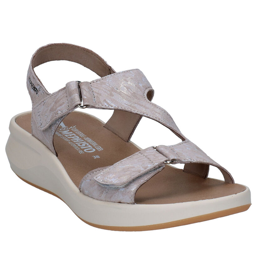 Mephisto Tiara Sandales en Taupe en cuir (287350)