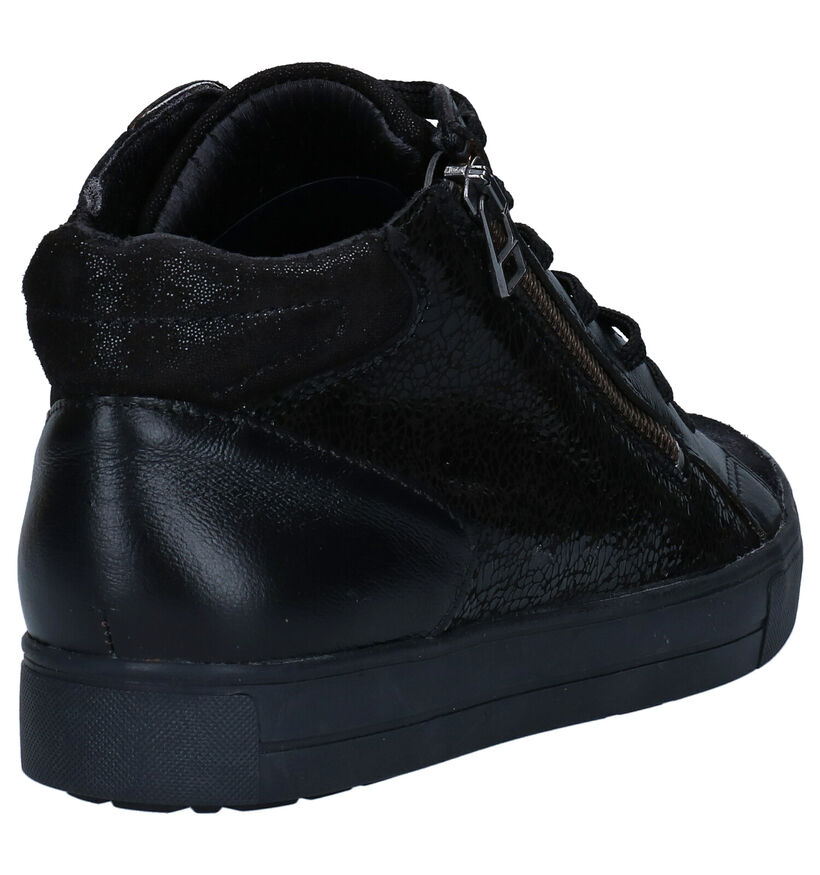 Mirel Baskets montantes en Noir en cuir (279835)