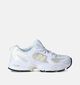 New Balance GR530 Baskets basses en Blanc pour filles (353451) - pour semelles orthopédiques
