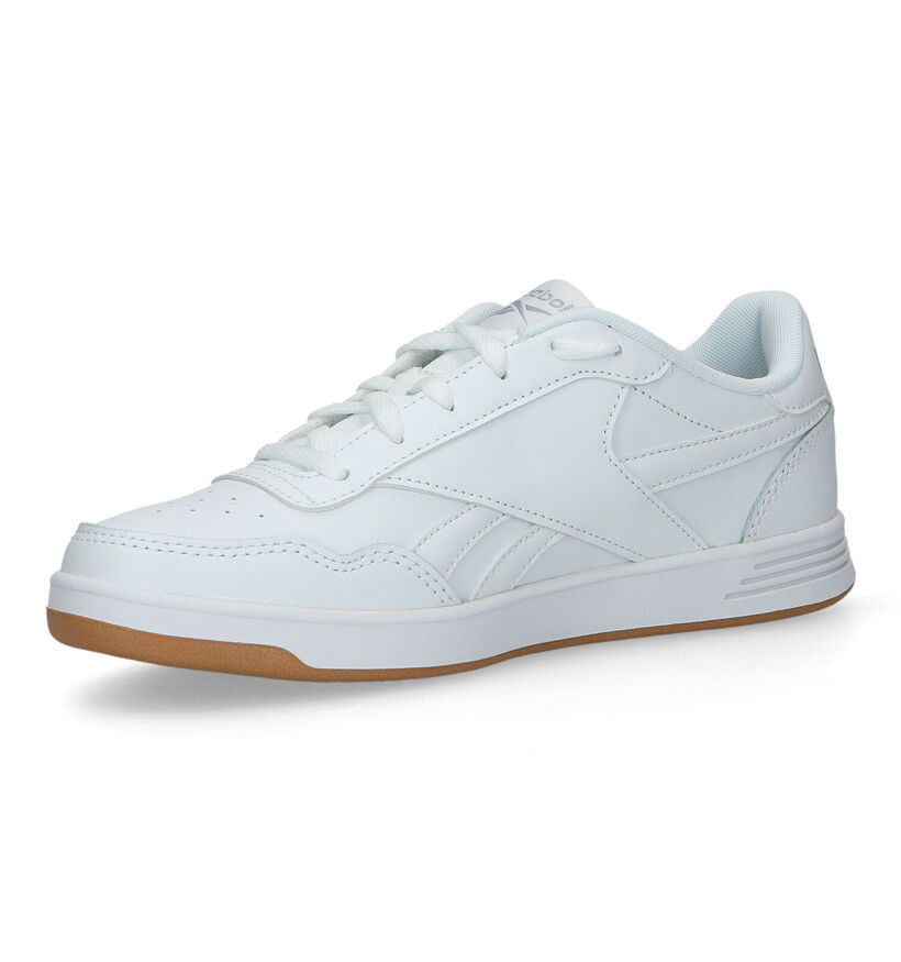 Reebok Court Advance Baskets en Blanc pour femmes (318797) - pour semelles orthopédiques