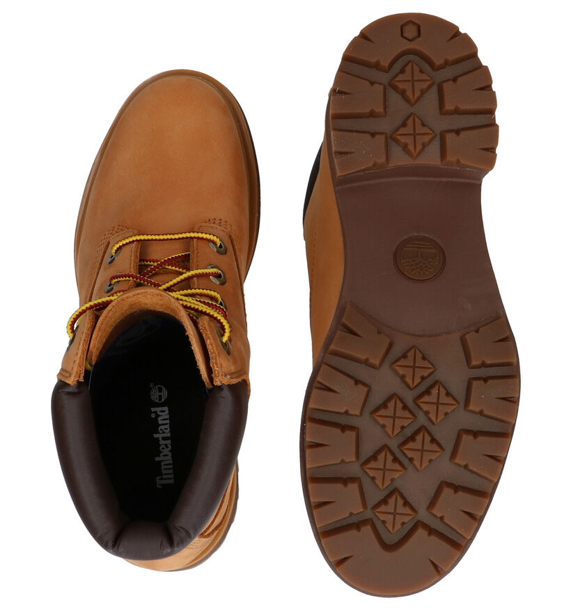 Timberland Kinsley 6IN WP Zwarte Boots in nubuck (267893)