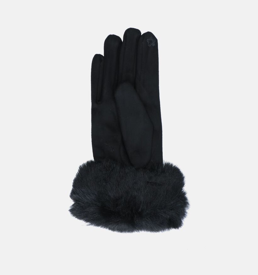 Via Limone Zwarte Handschoenen voor dames (345312)