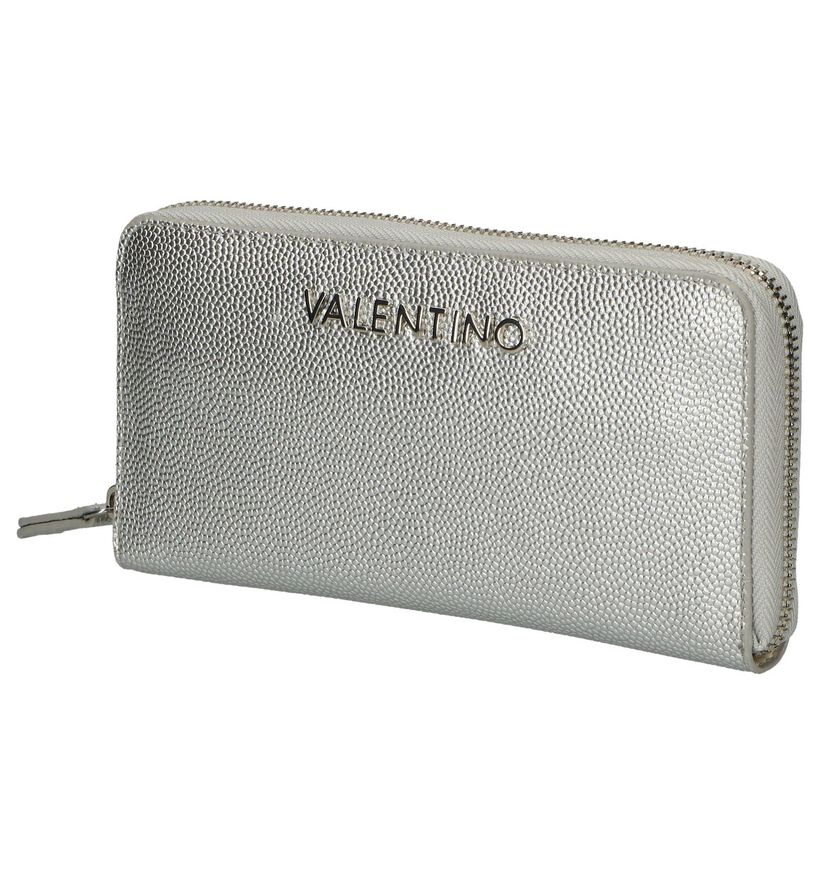 Valentino Handbags Porte- monnaie zippé en Argent en simili cuir (248383)