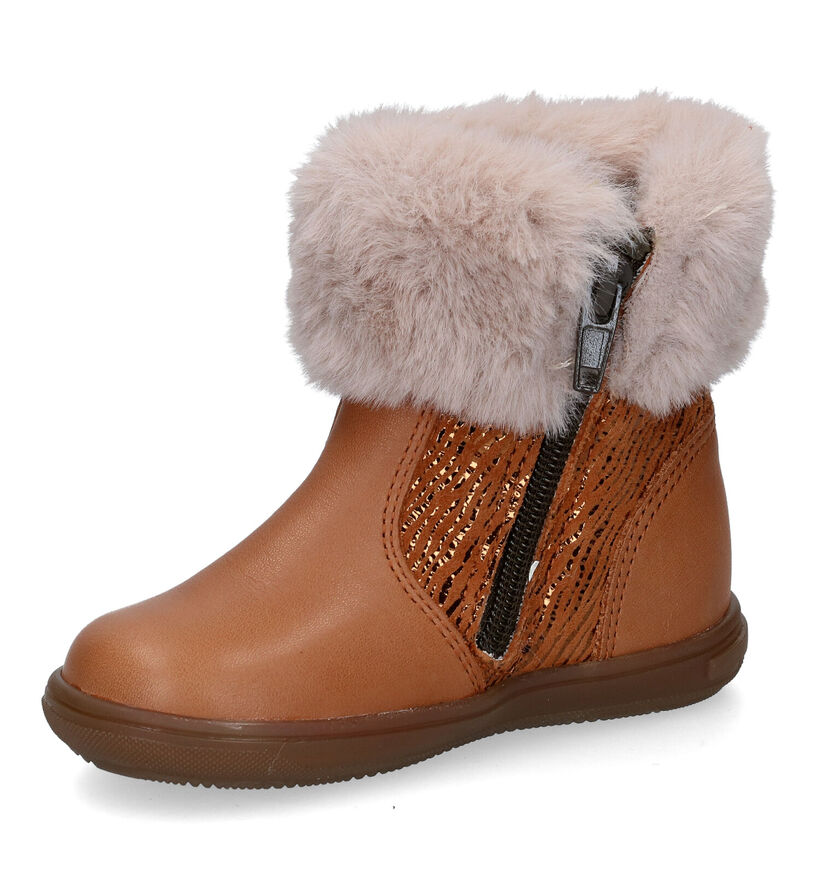 Bopy Boots pour bébé en Cognac pour filles (297557)