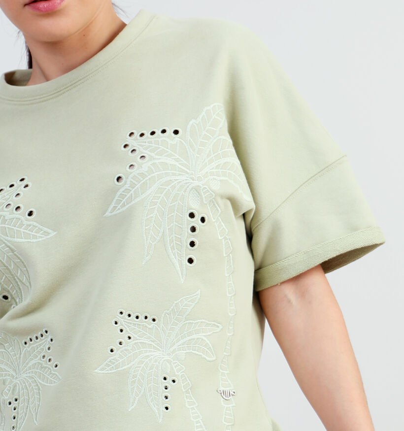 Orfeo Amelia T-shirt en Vert pour femmes (340014)