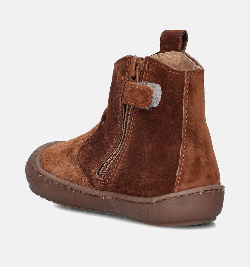 Bopy Jof Bottes pour bébé en Cognac Bopy Jof Bottes pour bébé en Cognac pour filles, garçons (348047)