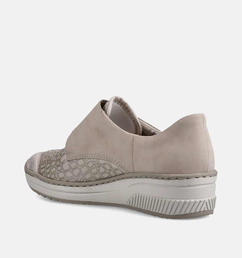 Rieker Chaussures confort en Taupe pour femmes (367719)