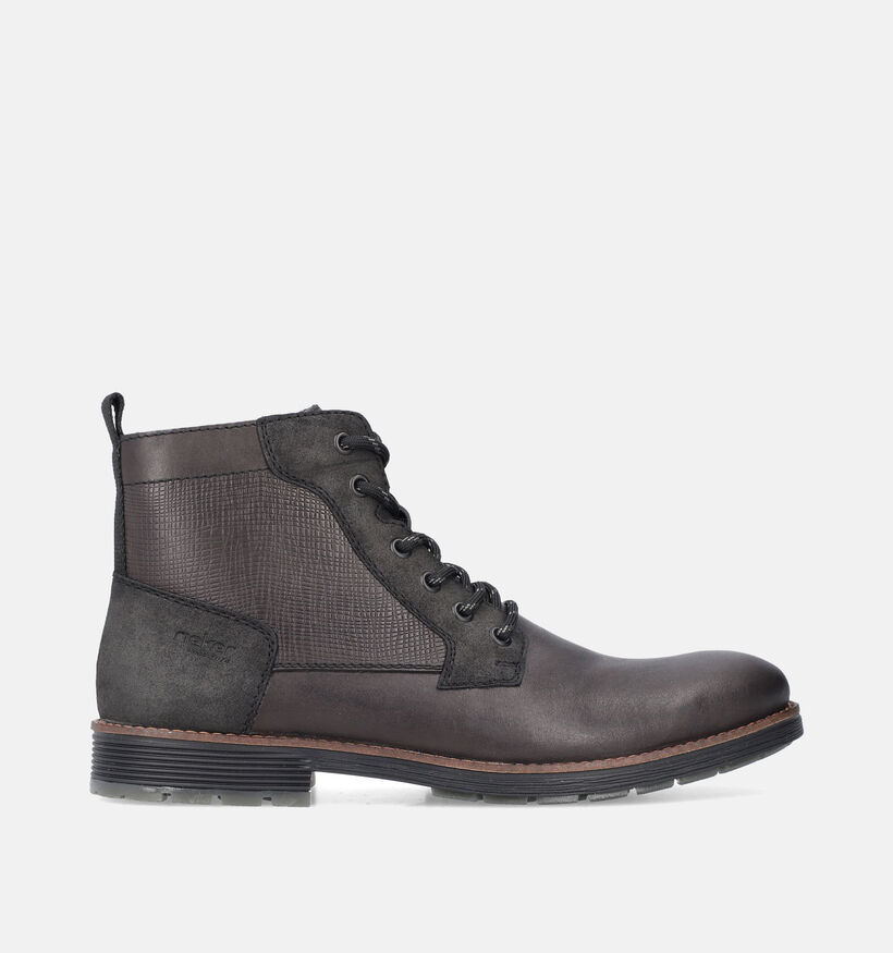 Rieker Boots à lacets en Gris pour hommes (347449)