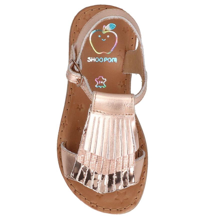 Witte Sandalen Shoo Pom in leer (242886)