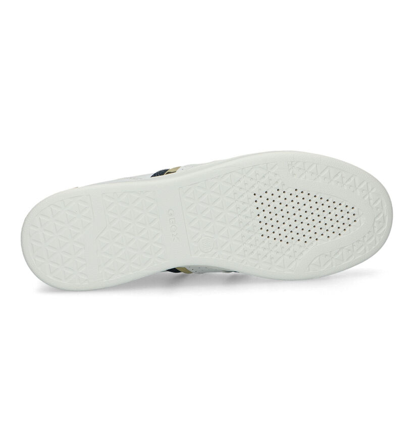 Geox Jaysen Baskets en Blanc pour femmes (320102) - pour semelles orthopédiques