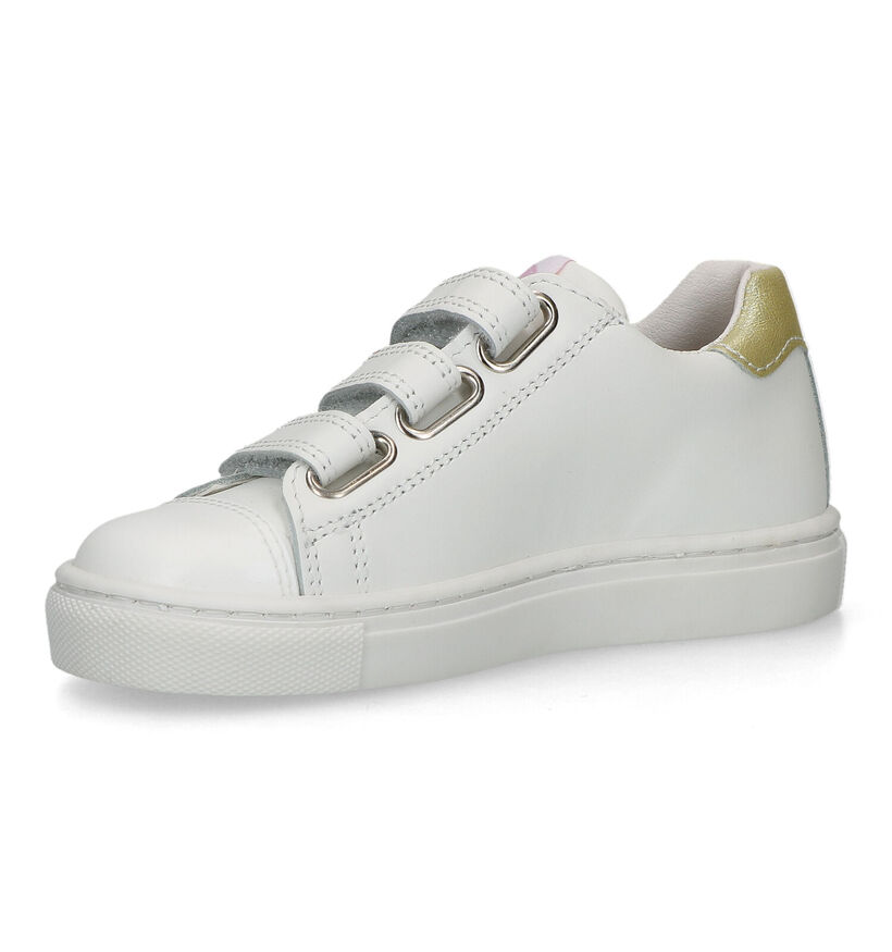 Kipling Jamie 2A Witte Sneakers voor meisjes (323853) - geschikt voor steunzolen