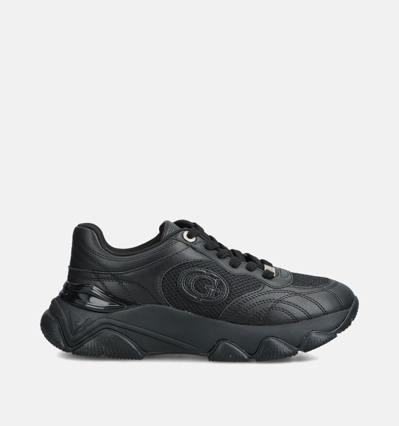 Guess Morriz Zwarte Sneakers voor dames (362356) - geschikt voor steunzolen