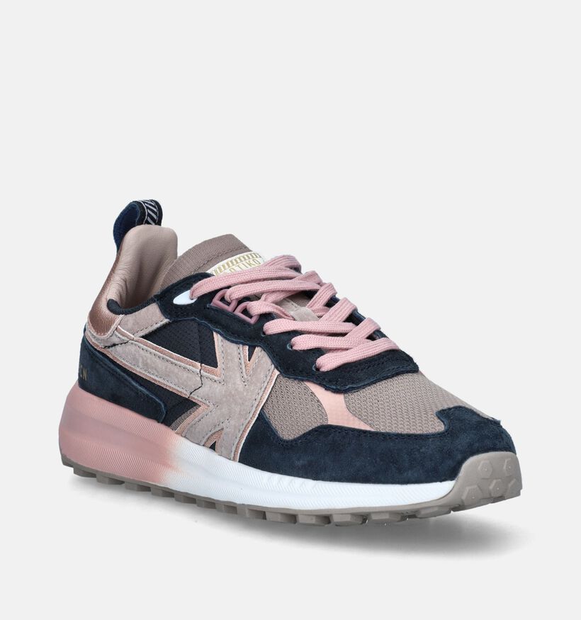 Kaotiko Detroit Faded Grijze Sneakers voor dames (346088) - geschikt voor steunzolen