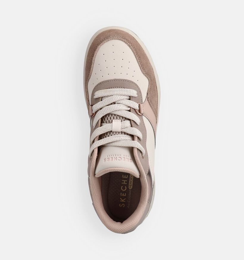 Skechers Uno Baskets en Beige/Brun pour femmes (375618)