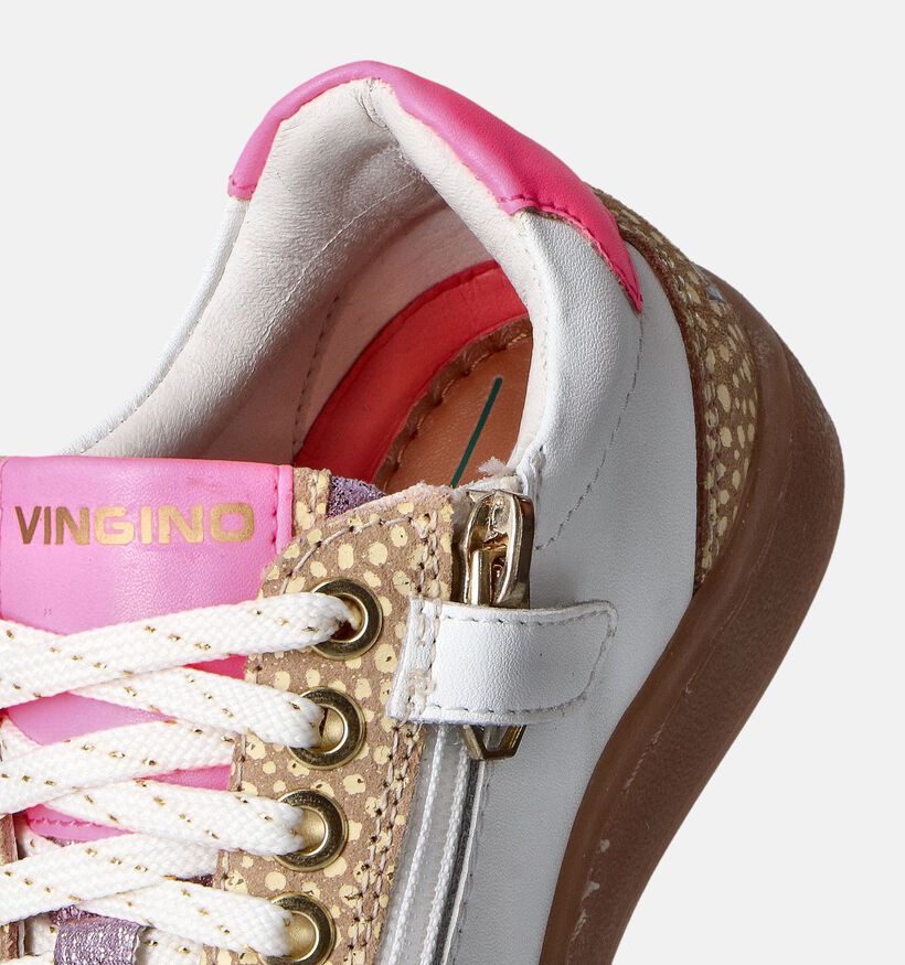 Vingino Witte Sneakers voor meisjes (357504) - geschikt voor steunzolen