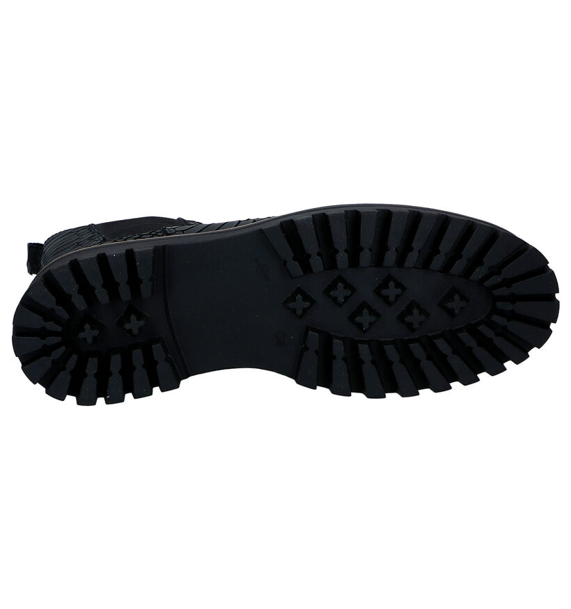 Sweet Lemon Bottines Chelsea en Noir en cuir (300309)