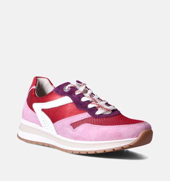 Gabor Comfort Low Sneakers Rood