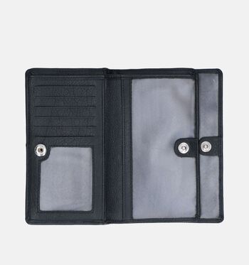 Euro-Leather Petite maroquinerie Noir/Orange/Or/Cognac