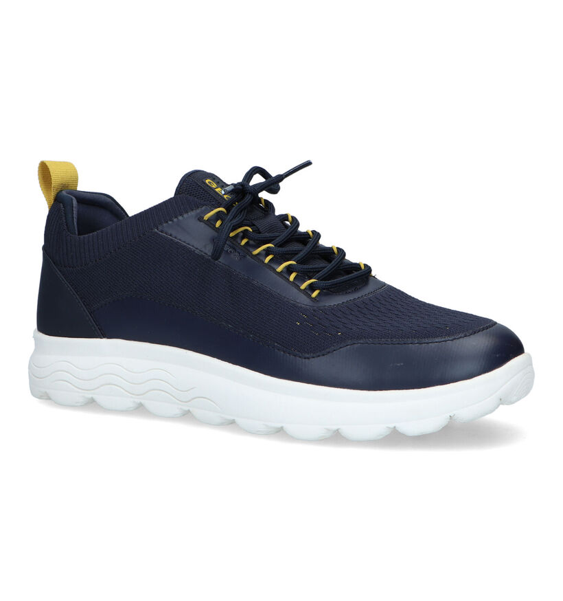 Geox Spherica Blauwe Sneakers voor heren (326742) - geschikt voor steunzolen