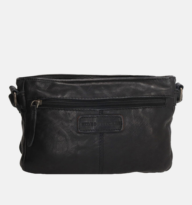 Hide & Stitches Zwarte Crossbody tas voor dames (358985)