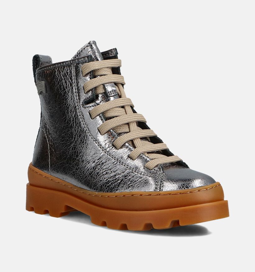 Camper Chaussures hautes en Argent pour filles (363607) - pour semelles orthopédiques