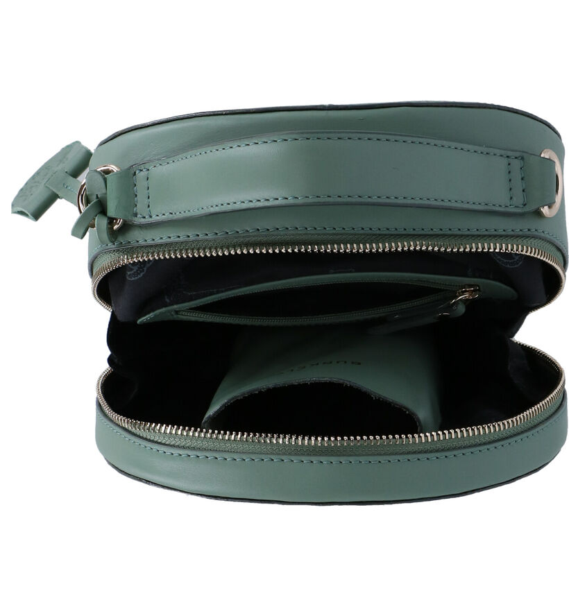 Burkely Parisian Groene Handtas in leer (299942)