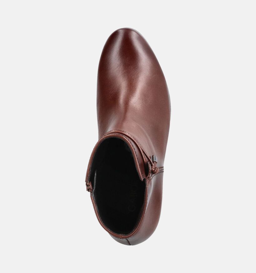 Gabor Best Fitting Bottines &agrave; talons en Cognac pour femmes (380070)