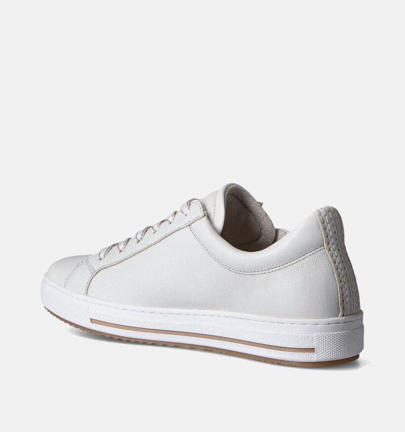 Gabor OptiFit Ecru Veterschoenen voor dames (352045) - geschikt voor steunzolen