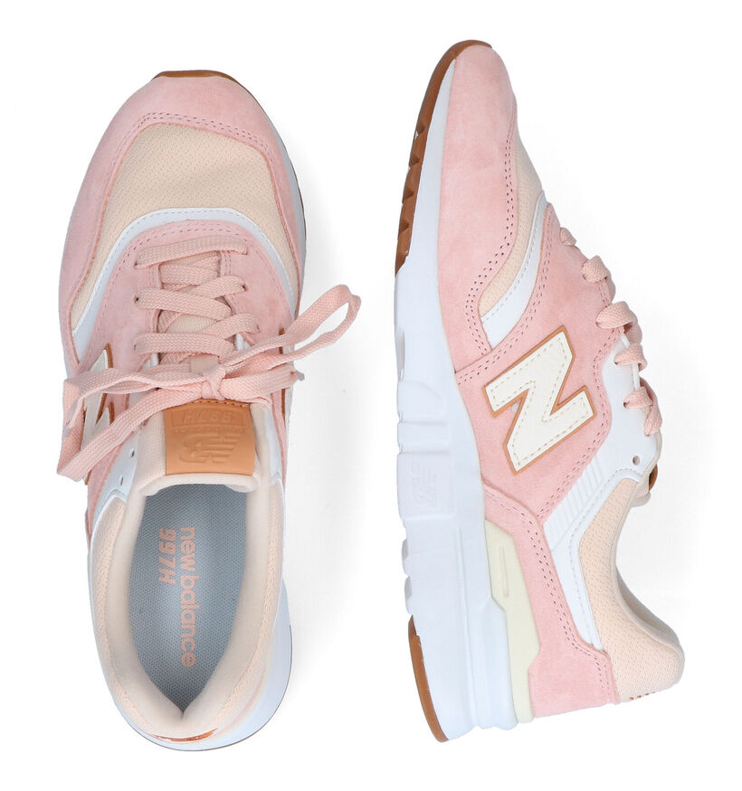 New Balance CW997 Baskets en Gris en simili cuir (301912)