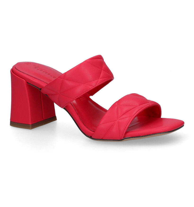 Tamaris Zwarte Slippers in kunstleer (309751)