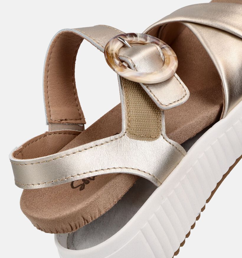 Solemade Harper 01 Gouden Sandalen voor Steunzolen voor dames (371649) - geschikt voor steunzolen