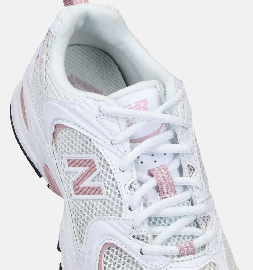New Balance 530 Witte/Roze Sneakers voor dames (375003) - geschikt voor steunzolen
