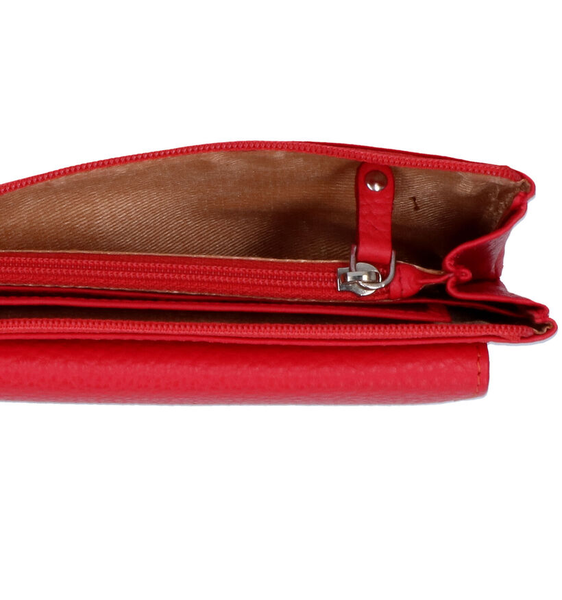 Crinkles Zwarte Ritsportemonnee voor dames (340496)