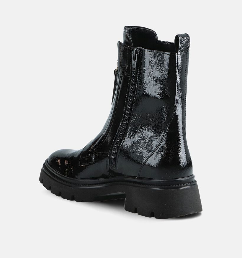 Gabor Bottines motardes en Noir pour femmes (363109) - pour semelles orthopédiques