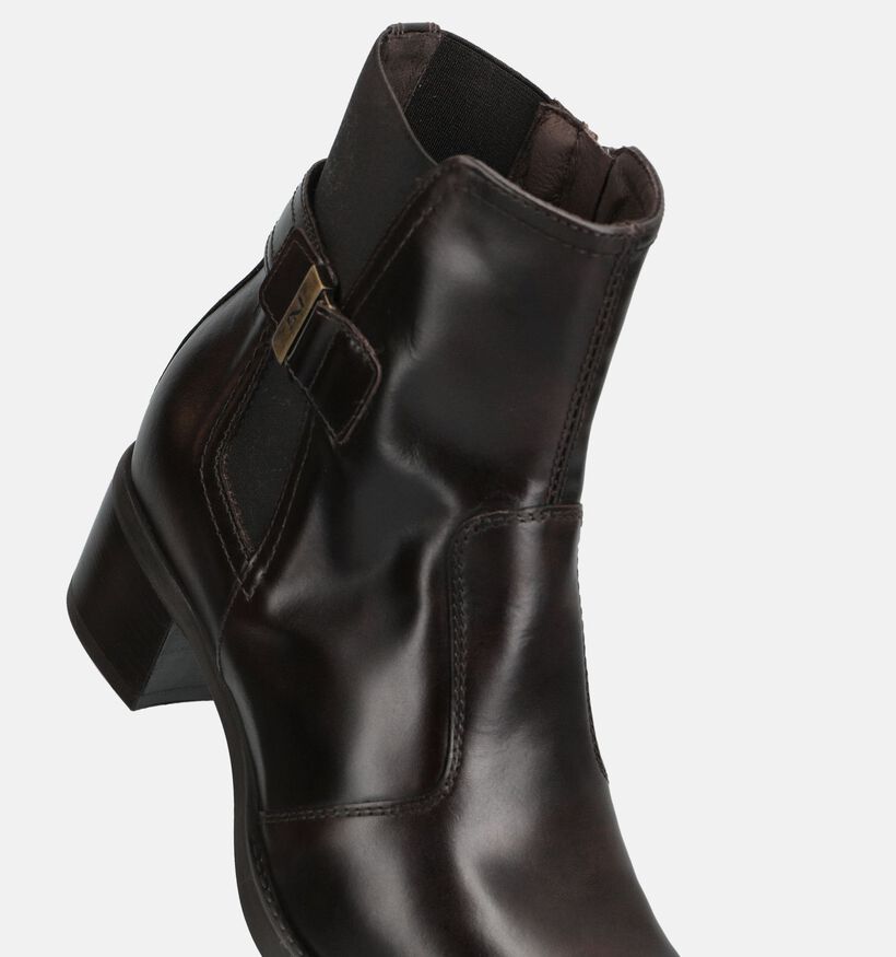 NeroGiardini des Bottines en Brun fonc&eacute; pour femmes (379427) - pour semelles orthop&eacute;diques