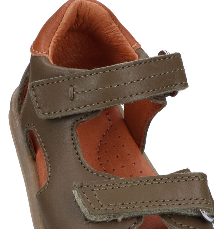 FR by Romagnoli Sandales pour bébé en Vert kaki pour garçons (324565)