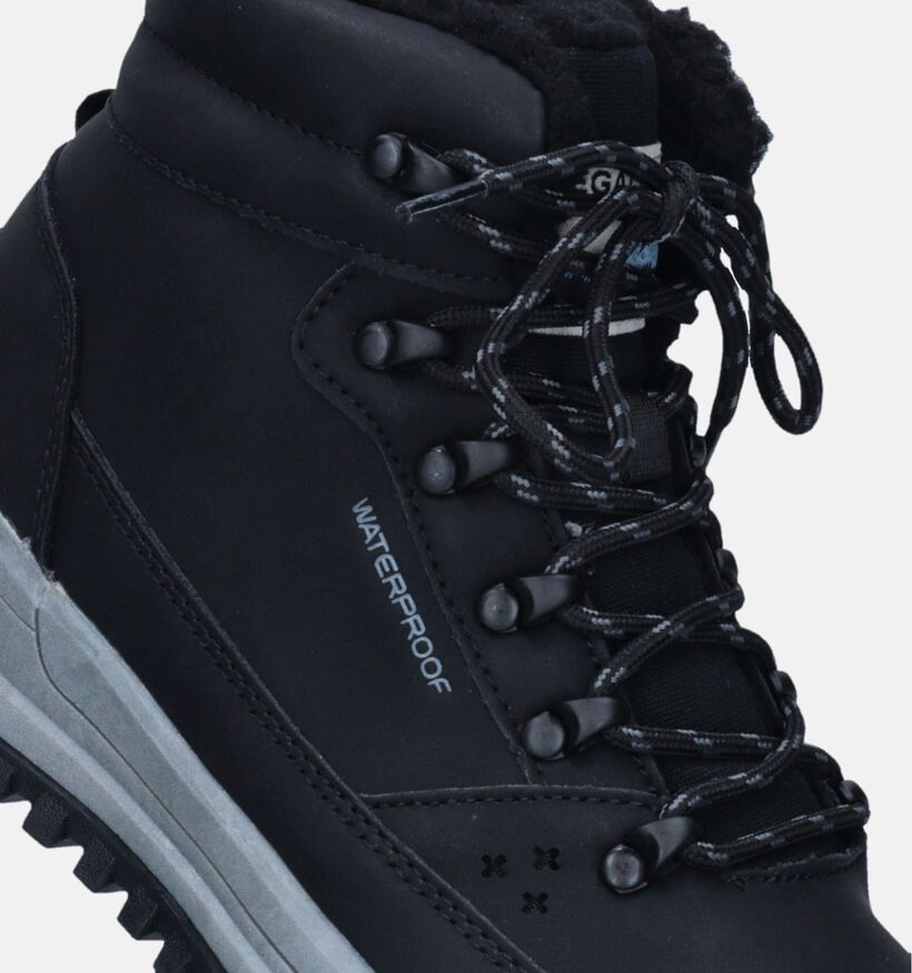 Regatta Sherbourne Zwarte Wandelschoenen voor dames (344911) - geschikt voor steunzolen