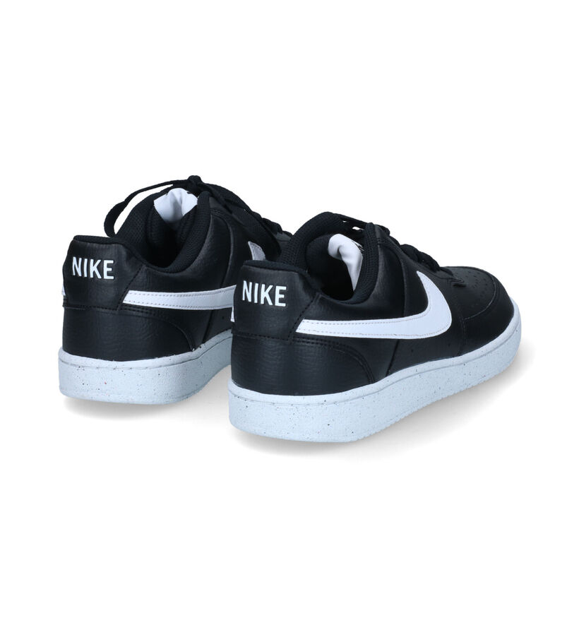 Nike Court Vision Baskets en Noir pour hommes (317112) - pour semelles orthopédiques