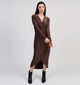 Expresso Long Sleeve Bronzen Jurk voor dames (351074)