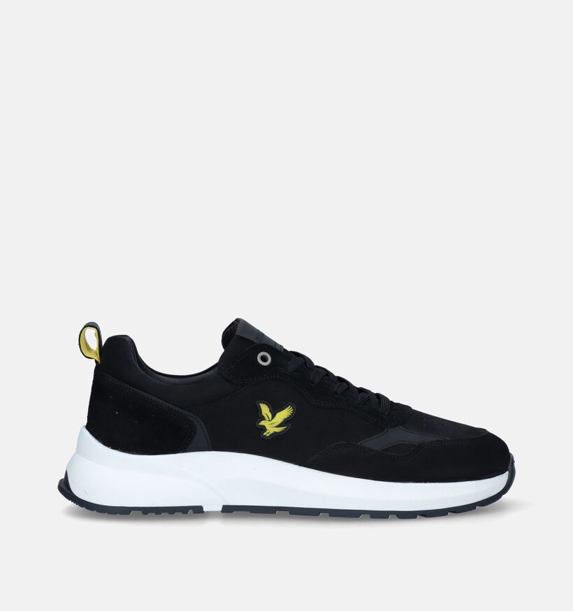 Lyle & Scott Zwarte Veterschoenen voor heren (348707) - geschikt voor steunzolen