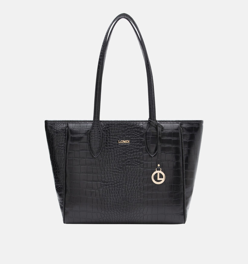 L.Credi Petrissa Zwarte Shopper voor dames (364444)