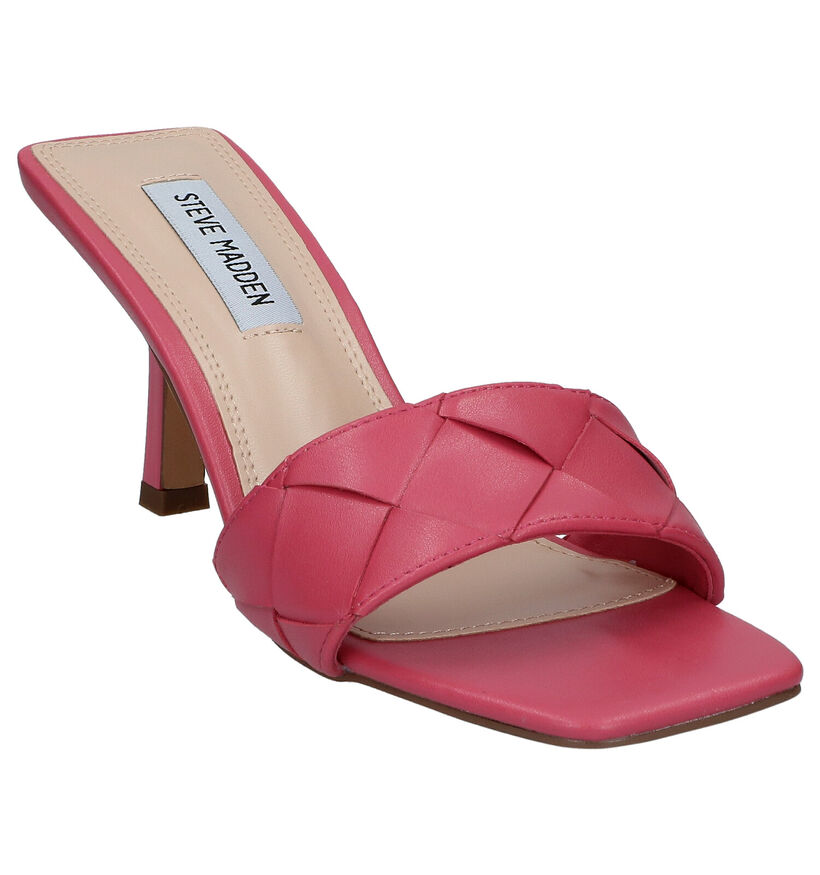 Steve Madden Frenzy Mules en Rose pour femmes (299472)