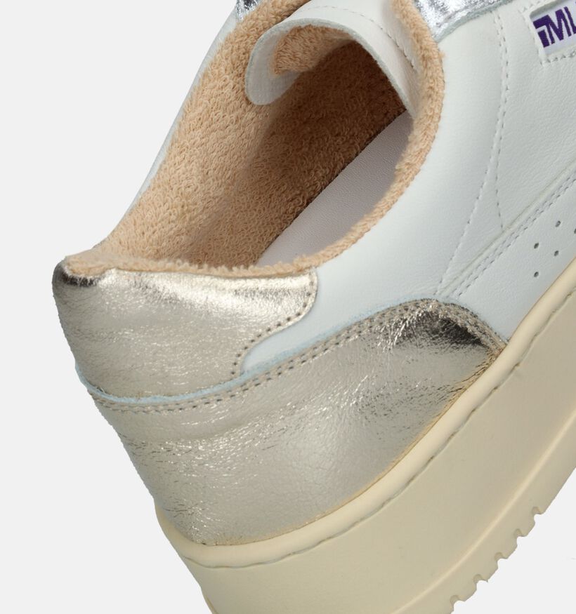 Méliné Witte Sneakers voor dames (342216) - geschikt voor steunzolen